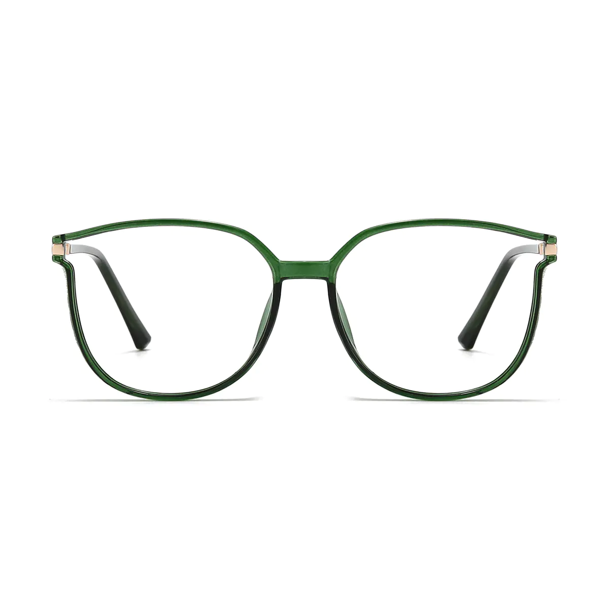 Cat-eye Green Eyeglasses