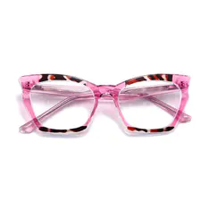 Cat-eye Pink/Tortoiseshell Eyeglasses