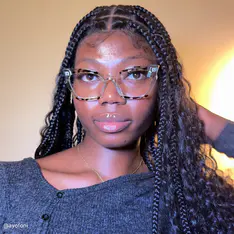 Cat-eye Blue/Tortoiseshell Eyeglasses