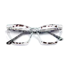 Cat-eye Blue/Tortoiseshell Eyeglasses