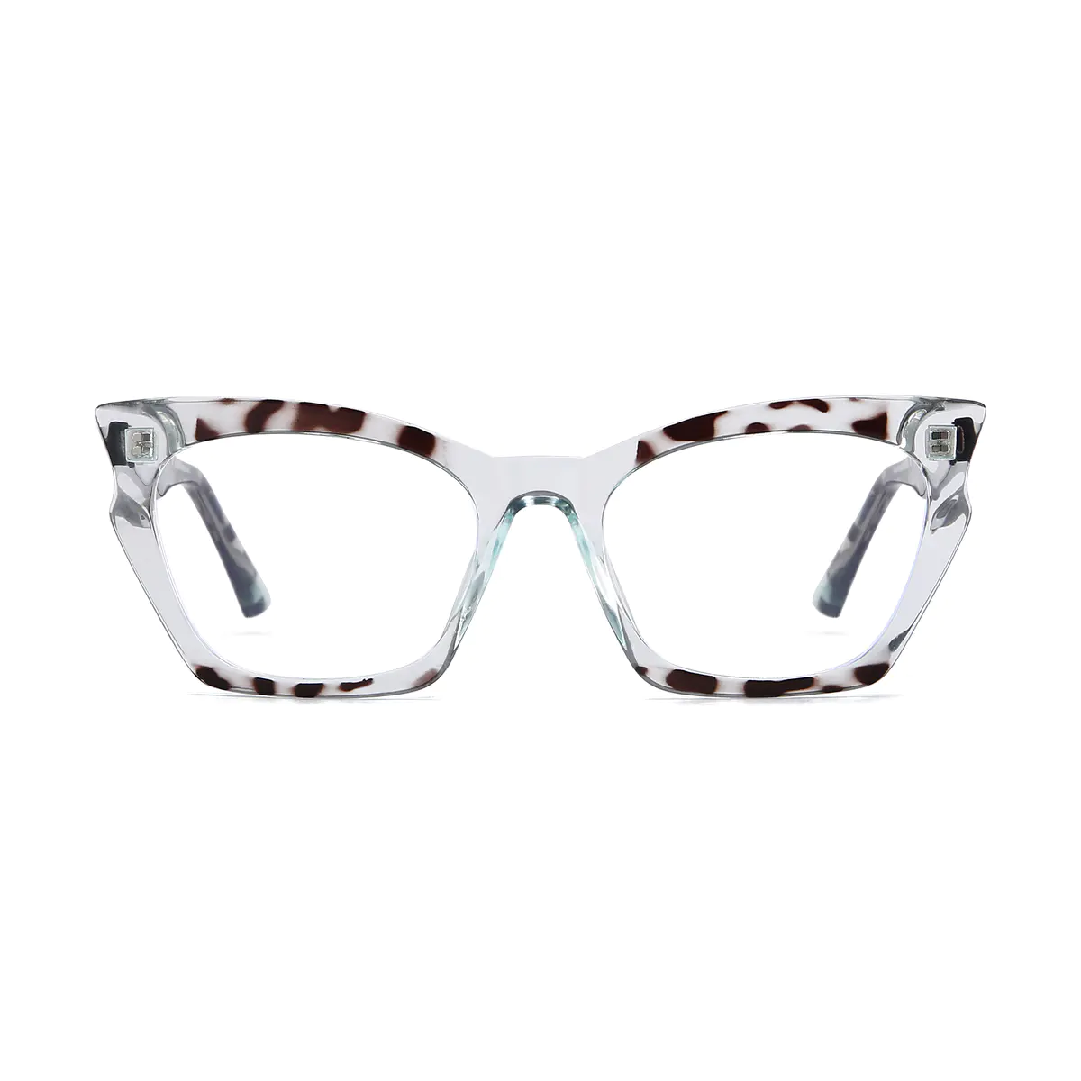 Cat-eye Blue/Tortoiseshell Eyeglasses