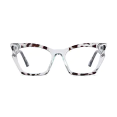 Cat-eye Blue/Tortoiseshell Eyeglasses