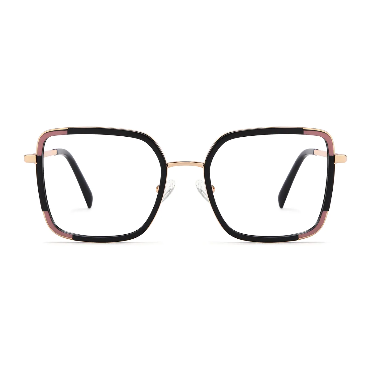 Square Black Eyeglasses