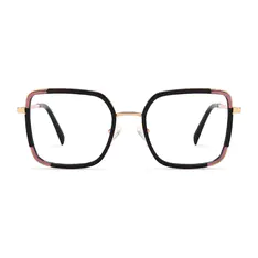 Square Black Eyeglasses