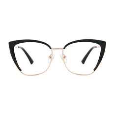Cat-eye Black Eyeglasses