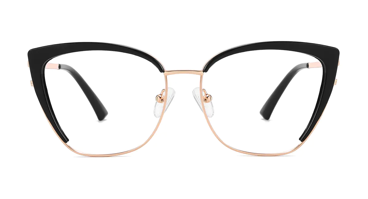Cat-eye Black Eyeglasses