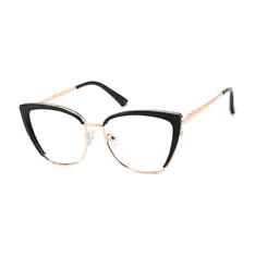 Cat-eye Black Eyeglasses