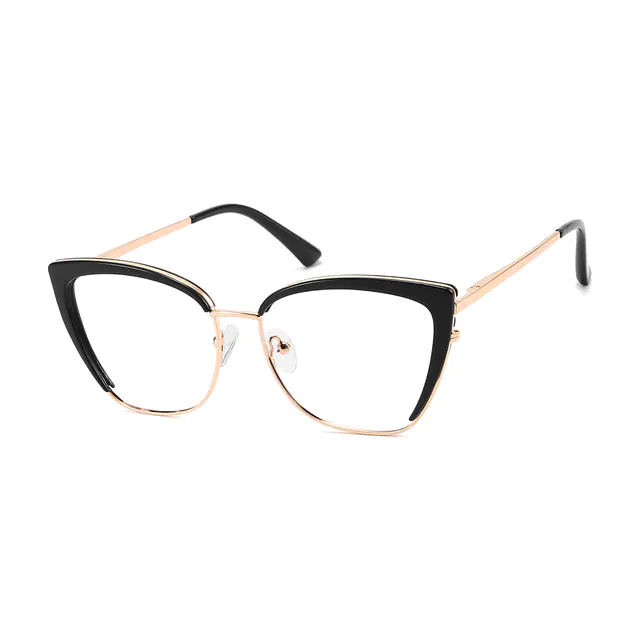 Cat-eye Black Eyeglasses