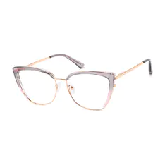 Cat-eye Gradient Gray Eyeglasses