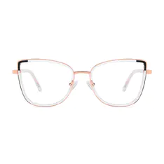 Cat-eye Clear Eyeglasses