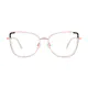 Cat-eye Clear Eyeglasses