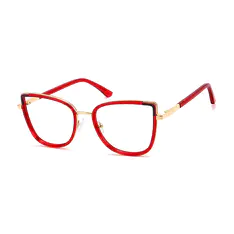 Cat-eye Red Eyeglasses
