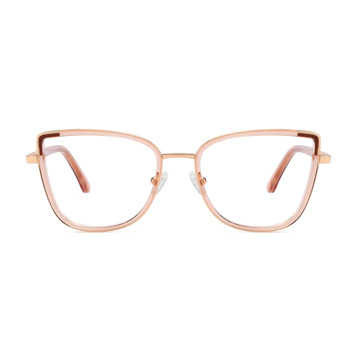 Cat-eye Pale Pink Eyeglasses