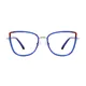 Cat-eye Light Blue Eyeglasses