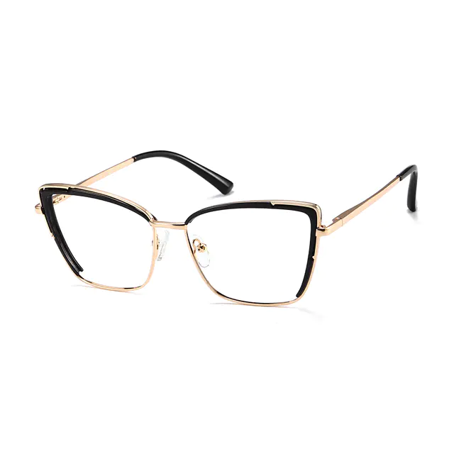 Cat-eye Black Eyeglasses