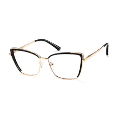 Cat-eye Black Eyeglasses