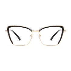 Cat-eye Black Eyeglasses