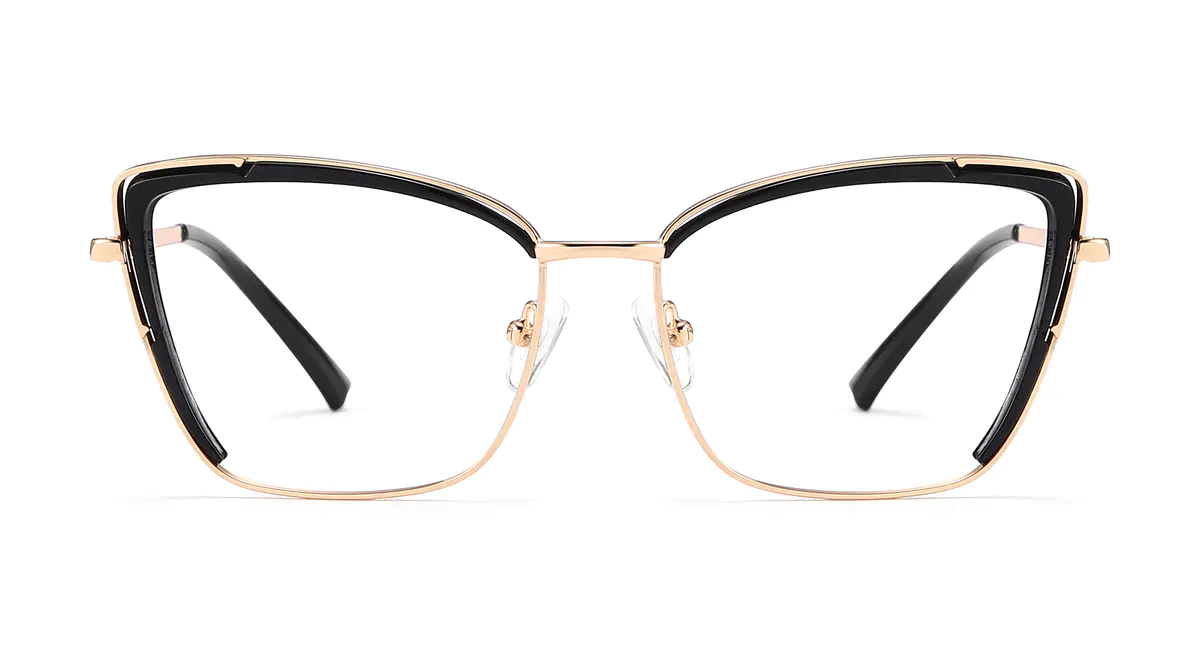 Cat-eye Black Eyeglasses