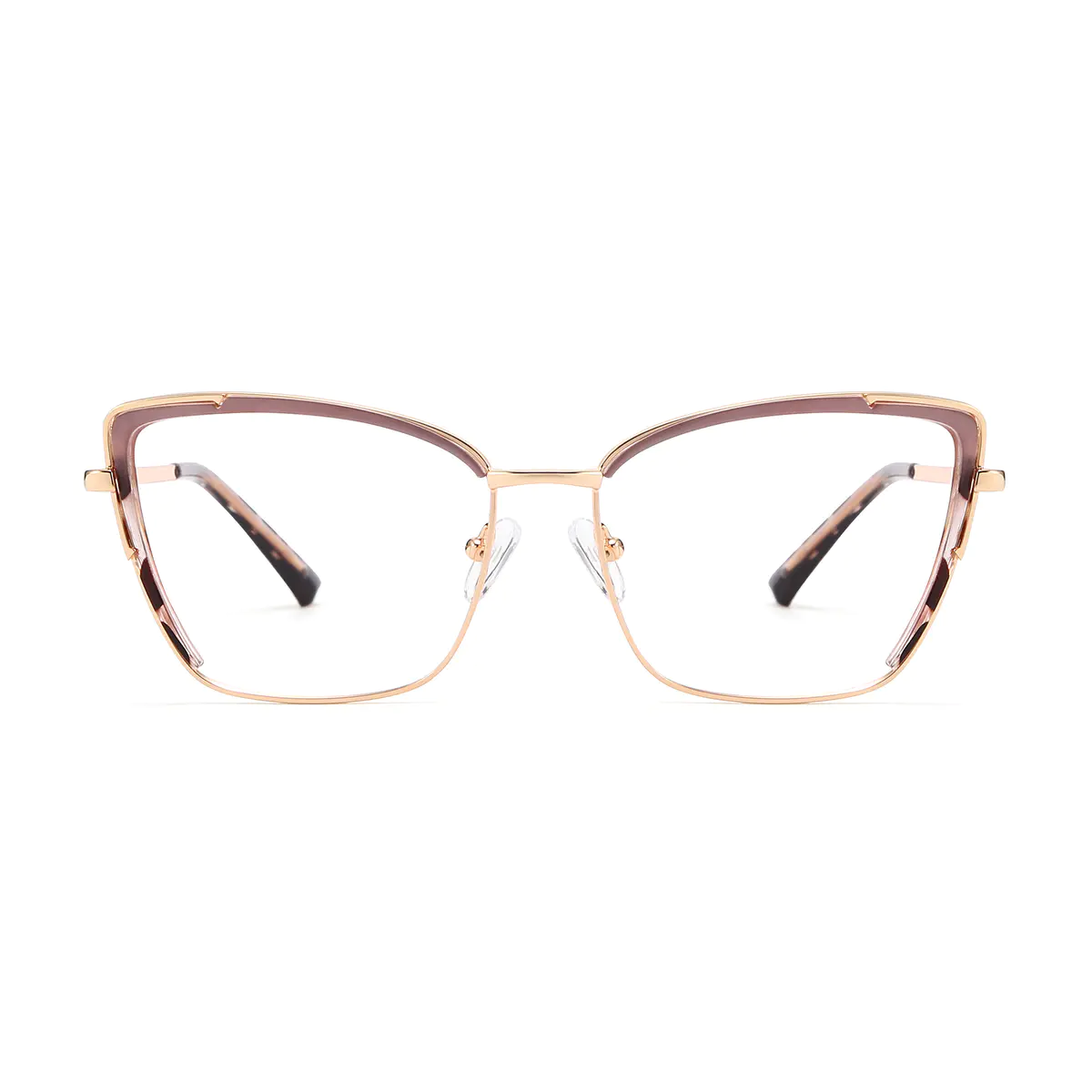 Cat-eye Pink/Tortoiseshell Eyeglasses