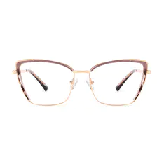 Cat-eye Pink/Tortoiseshell Eyeglasses