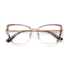 Cat-eye Pink/Tortoiseshell Eyeglasses
