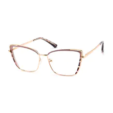 Cat-eye Pink/Tortoiseshell Eyeglasses