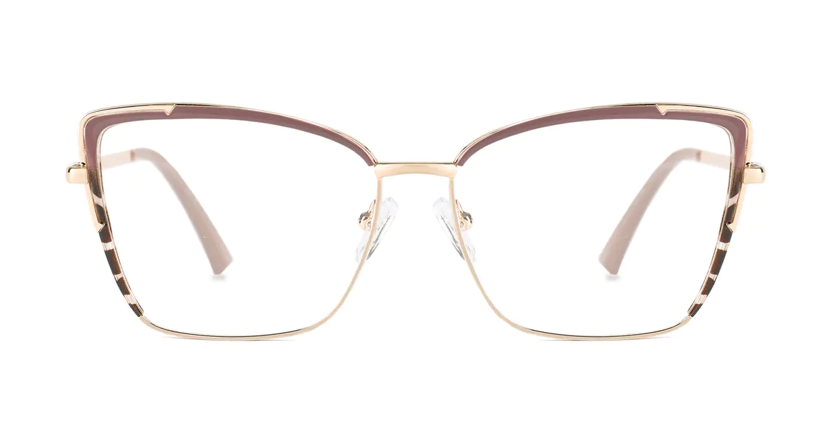 Cat-eye Pink/Tortoiseshell Eyeglasses
