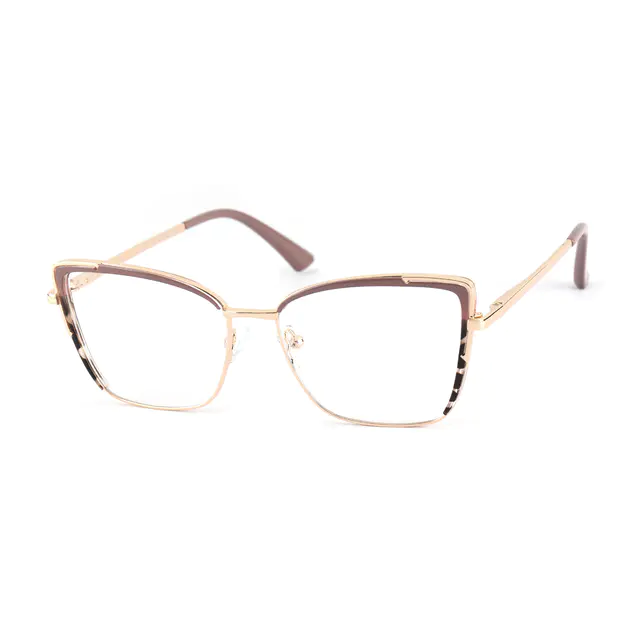 Cat-eye Pink/Tortoiseshell Eyeglasses
