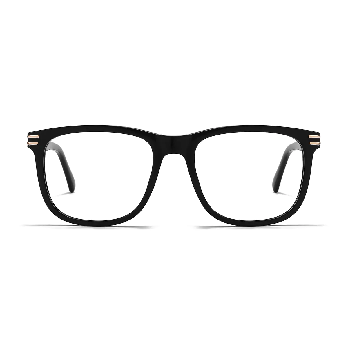 Square Black Eyeglasses