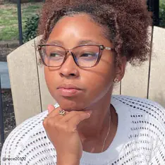 Square Gradient Pink Eyeglasses