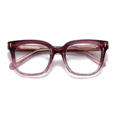 Square Gradient Pink Eyeglasses