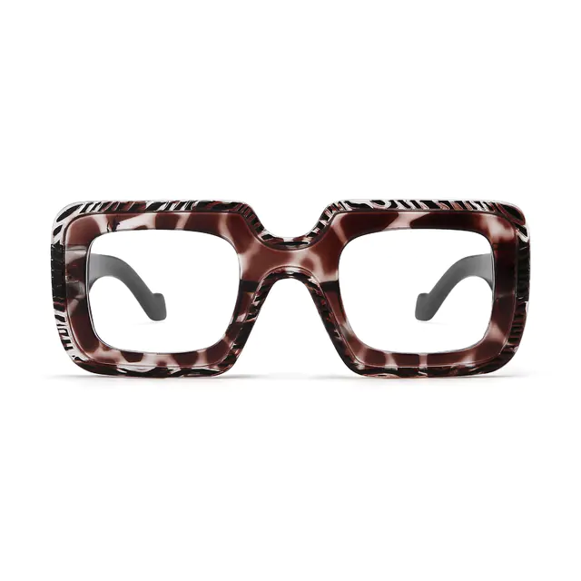 Square Tortoiseshell Eyeglasses