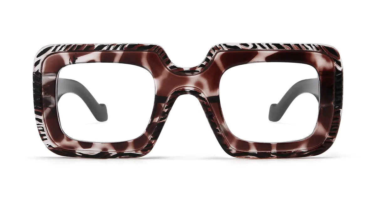 Square Tortoiseshell Eyeglasses