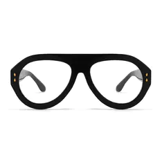 Aviator Black Eyeglasses