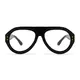 Aviator Black Eyeglasses