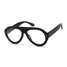 Aviator Black Eyeglasses