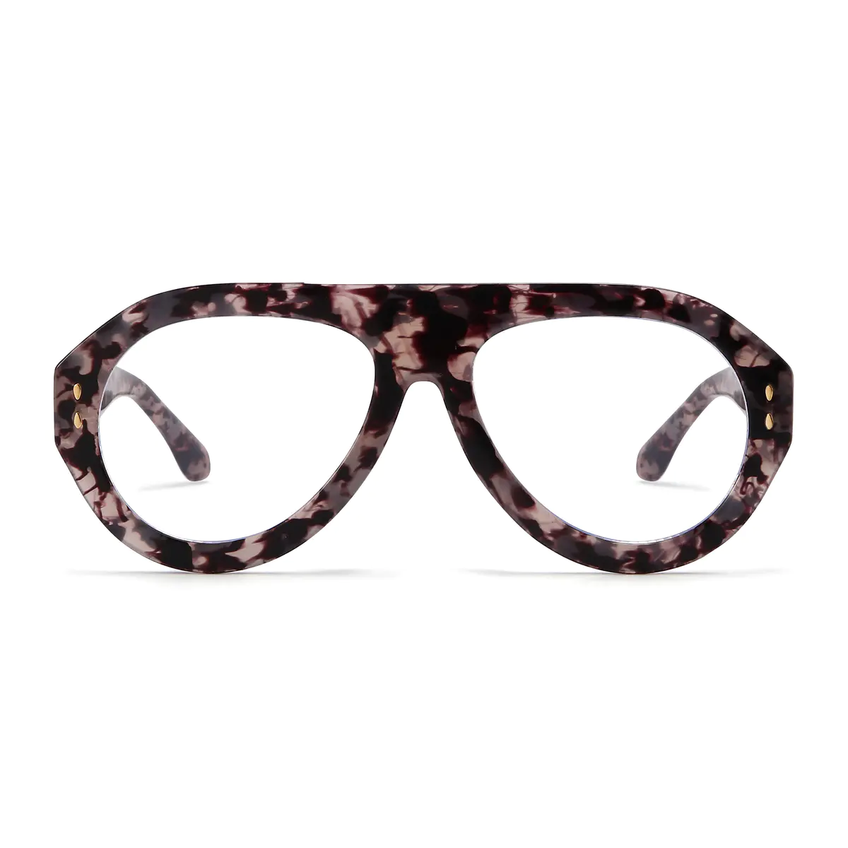 Aviator Ivory Tortoiseshell Eyeglasses