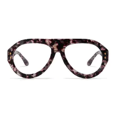 Aviator Ivory Tortoiseshell Eyeglasses