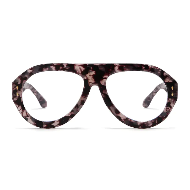 Aviator Ivory Tortoiseshell Eyeglasses
