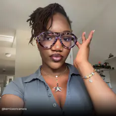 Aviator Ivory Tortoiseshell Eyeglasses