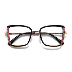 Square Black Eyeglasses