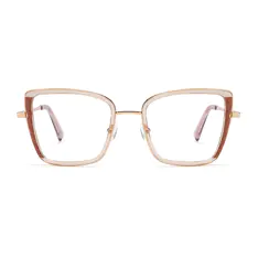 Cat-eye Light Brown Eyeglasses