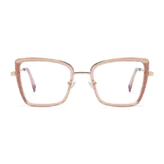 Cat-eye Pale Pink Eyeglasses