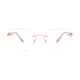 Square Rose Gold Eyeglasses