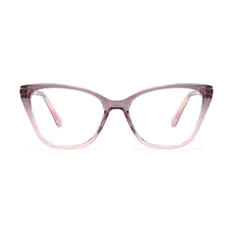 Cat-eye Gradient Gray Eyeglasses