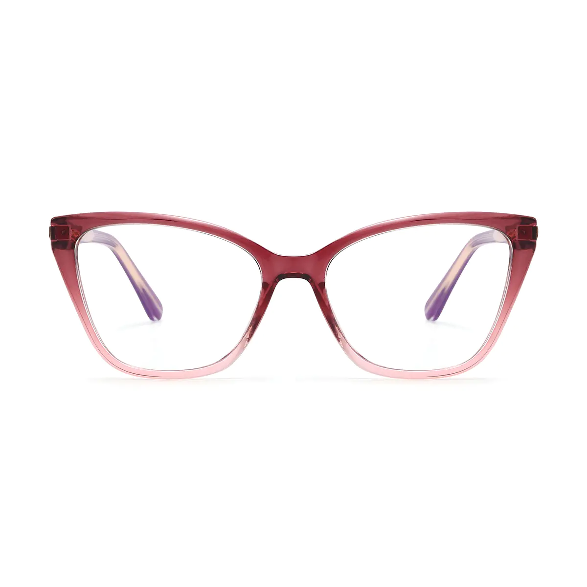 Cat-eye Gradient Pink Eyeglasses