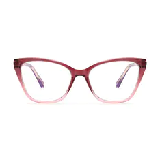 Cat-eye Gradient Pink Eyeglasses