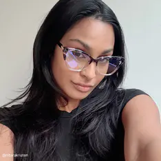 Cat-eye Ivory Tortoiseshell Eyeglasses