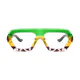 Aviator Tortoiseshell/Green Eyeglasses