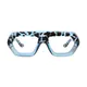 Aviator  Tortoiseshell/Blue Eyeglasses